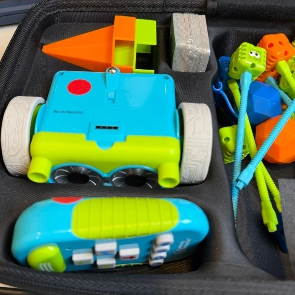 Learning Resources Kids Botley Coding Robot Activity Set Blue STEM‎ Toy Case